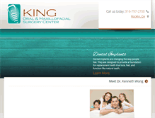 Tablet Screenshot of kingoralsurgery.com